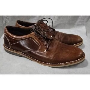 Steve Madden Men's Harpoon Oxford Shoes Size‎ 12 Brown